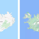 In this before and after shot, you can see more of Iceland’s natural features like forests and snowy mountain tops in the new Google Maps update.
